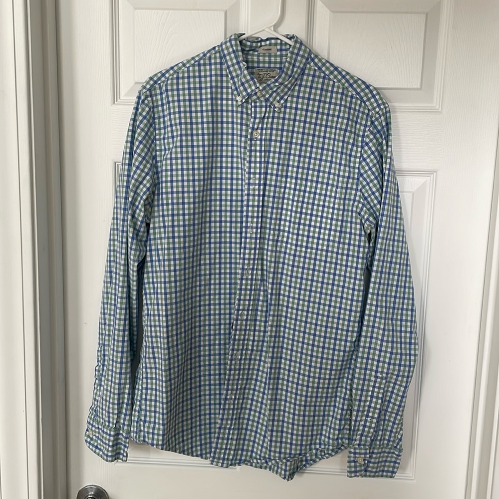 Jcrew men’s long sleeve button down